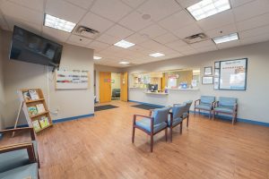 Wedgewood Urgent Care waiting room