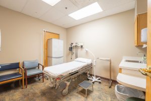 Wedgewood Urgent Care exam room