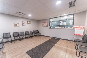 Newark Valley Urgent Care Interior lobby